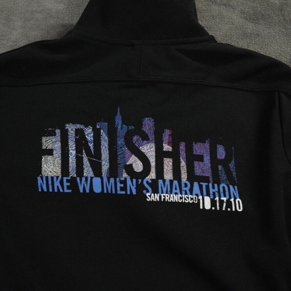 Nike Jacket Womens Extra Large Black Finisher San Francisco NWM 10 Retro N98